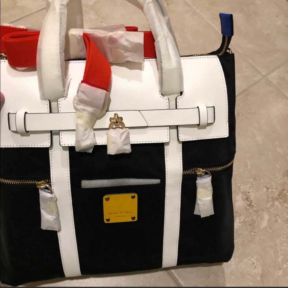 Henri Bendel Color Block backpack